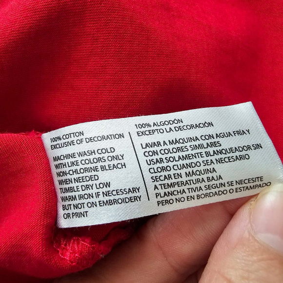 Women's U.S. Polo Assn. Dress S Red - Picture 6 of 6